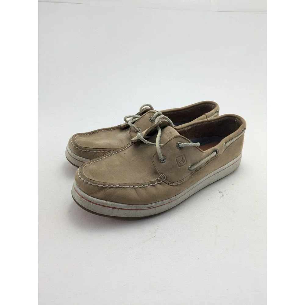 Mens Sperry Top Sider Cup Collection Brown Leather Boat Shoes 0219246 Size 11